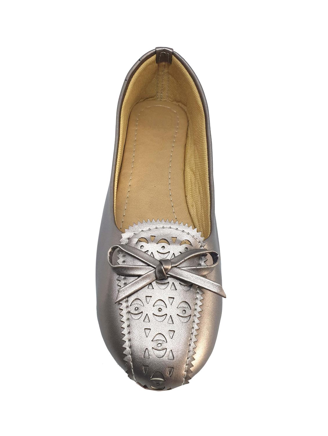 grey slip on ballerinas - 16022882 - Standard Image - 3
