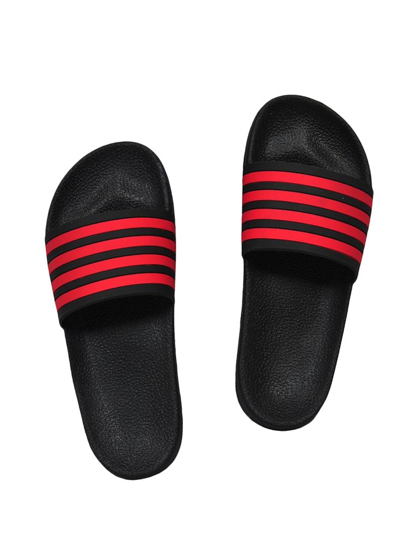 red rubber slip on flip flops - 16023042 - Zoom Image - 0