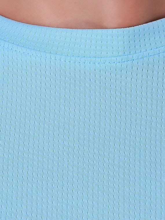 blue polyester tshirt - 16039869 - Standard Image - 3