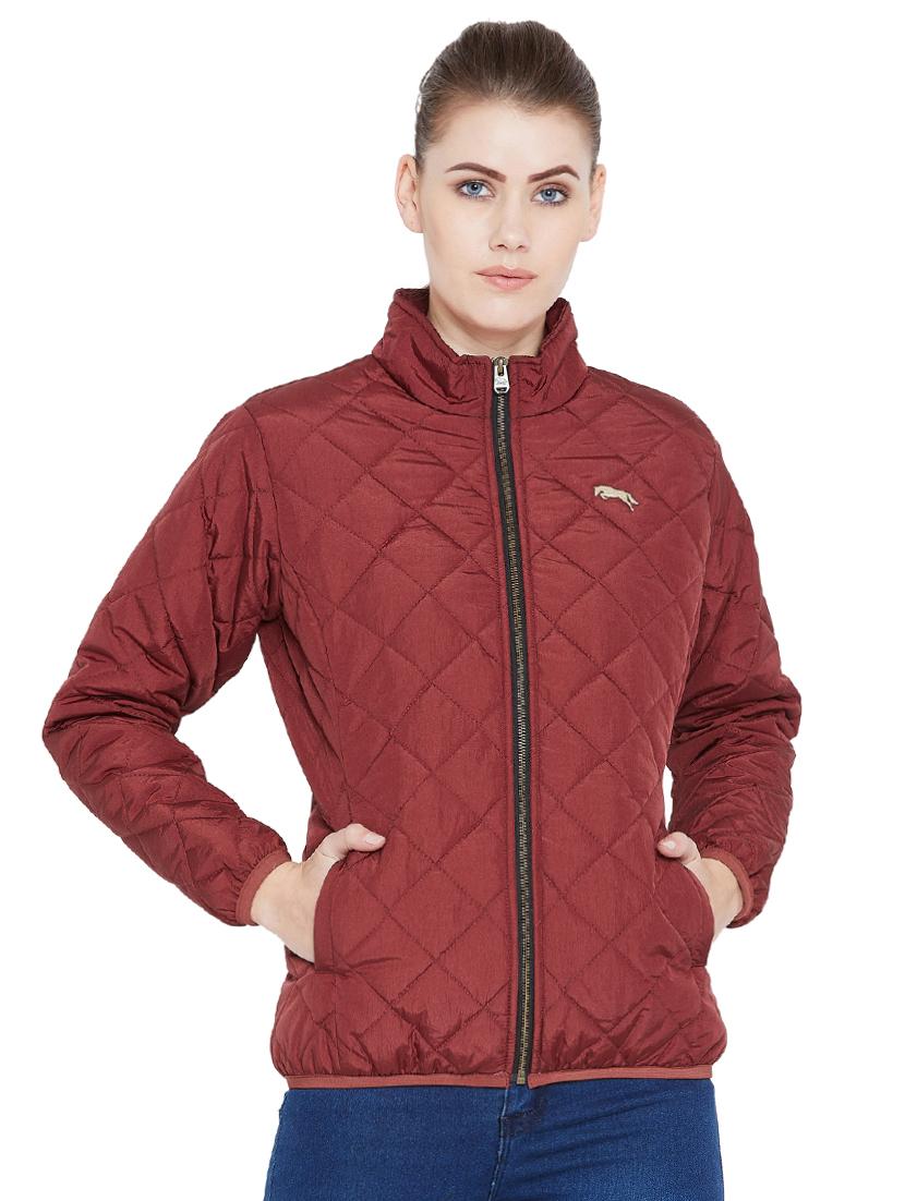 zip up quilted jacket - 16040191 - Zoom Image - 0