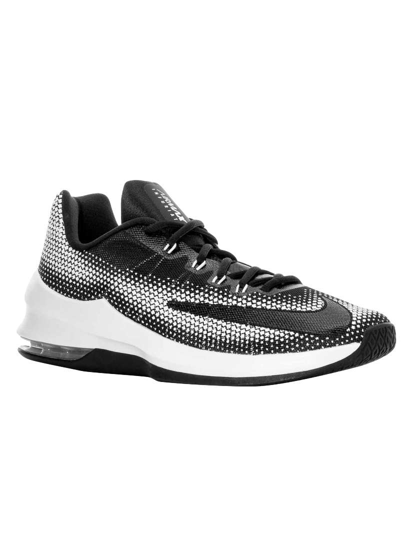 Buy online Nike Air Max Infuriate Low Black Running Shoes from