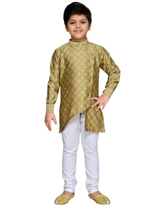 green cotton kurta sets kurtas & set - 16045827 -  Standard Image - 0
