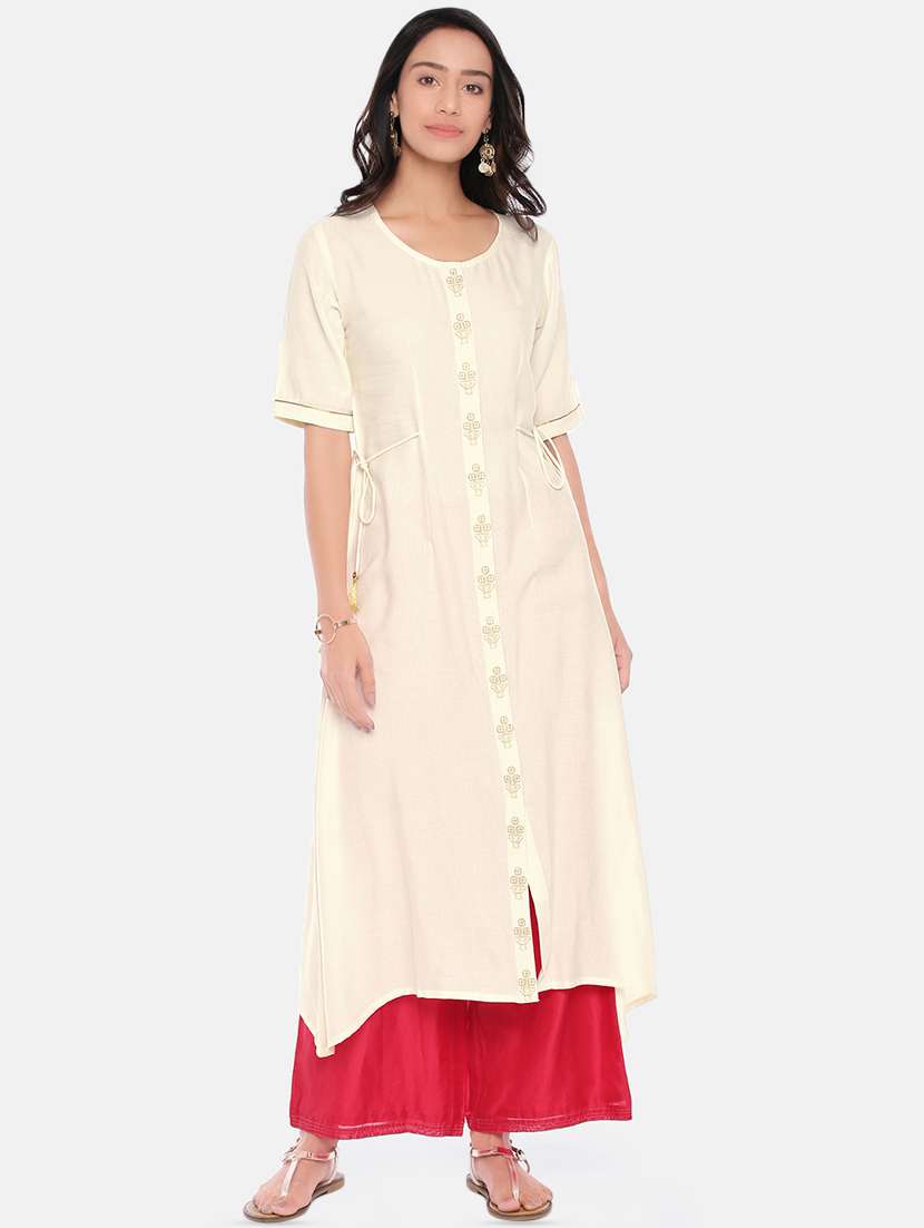 women's asymmetric kurta