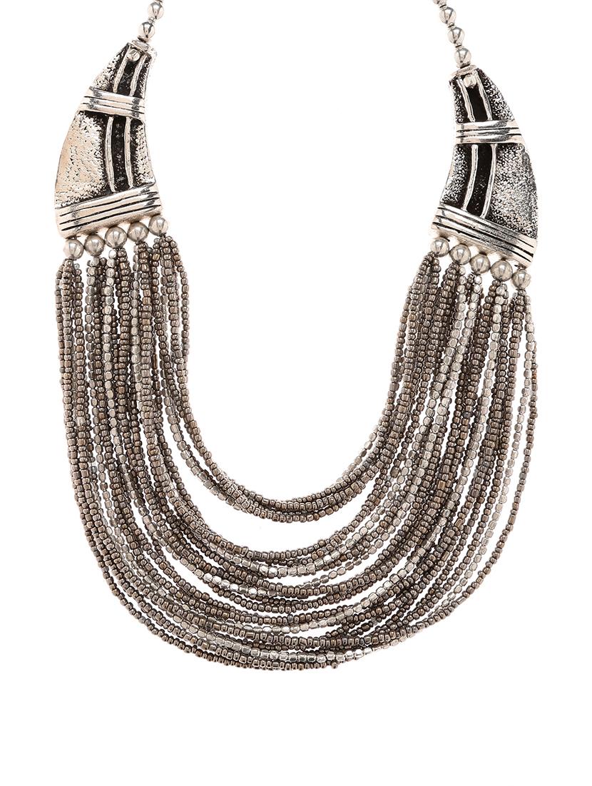  women ethnic daily wear designer necklace - 16053496 -  Zoom Image - 0