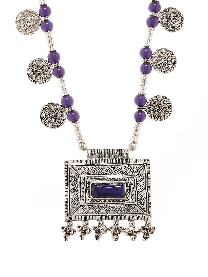  women ethnic daily wear designer necklace - 16053499 -  Zoom Image - 0