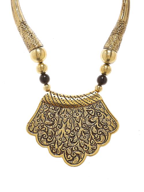 women ethnic daily wear designer necklace - 16053522 - Standard Image - 0