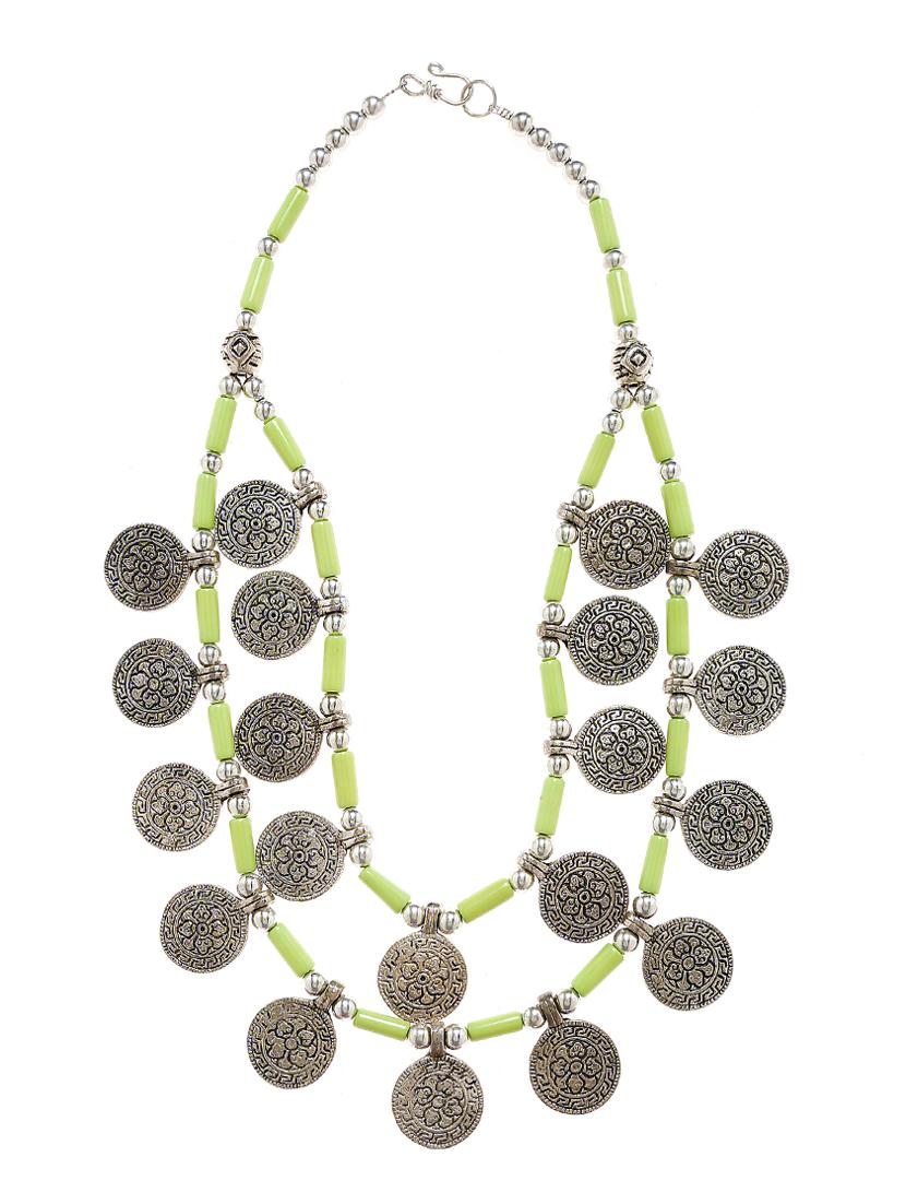 women ethnic daily wear designer necklace - 16053536 - Standard Image - 3
