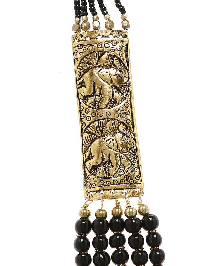 women ethnic daily wear designer necklace - 16053539 - Standard Image - 3