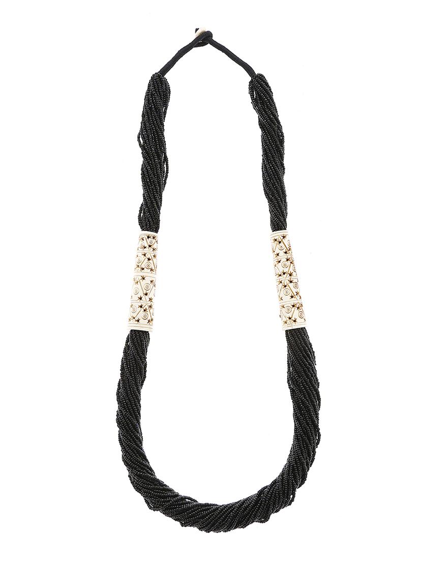 women ethnic daily wear designer beaded necklace - 16053586 - Standard Image - 3