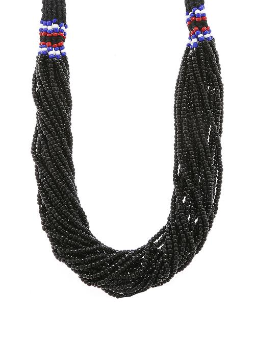 women ethnic daily wear designer beaded necklace - 16053590 - Standard Image - 0