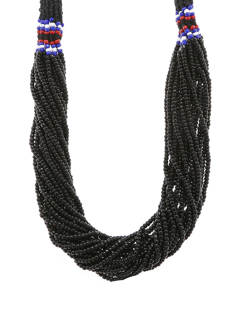 women ethnic daily wear designer beaded necklace - 16053590 - Zoom Image - 0