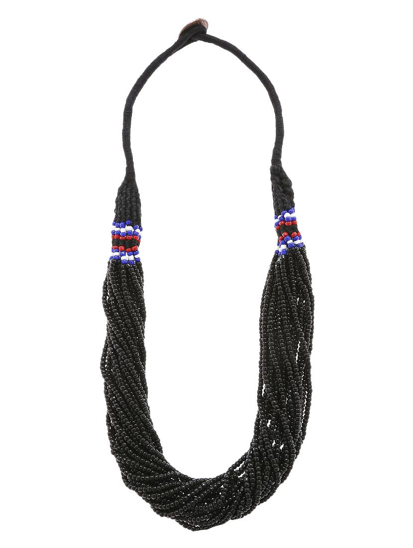 women ethnic daily wear designer beaded necklace - 16053590 - Standard Image - 3