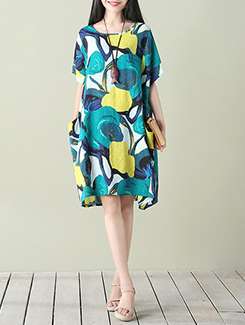 pocket detail a-line dress