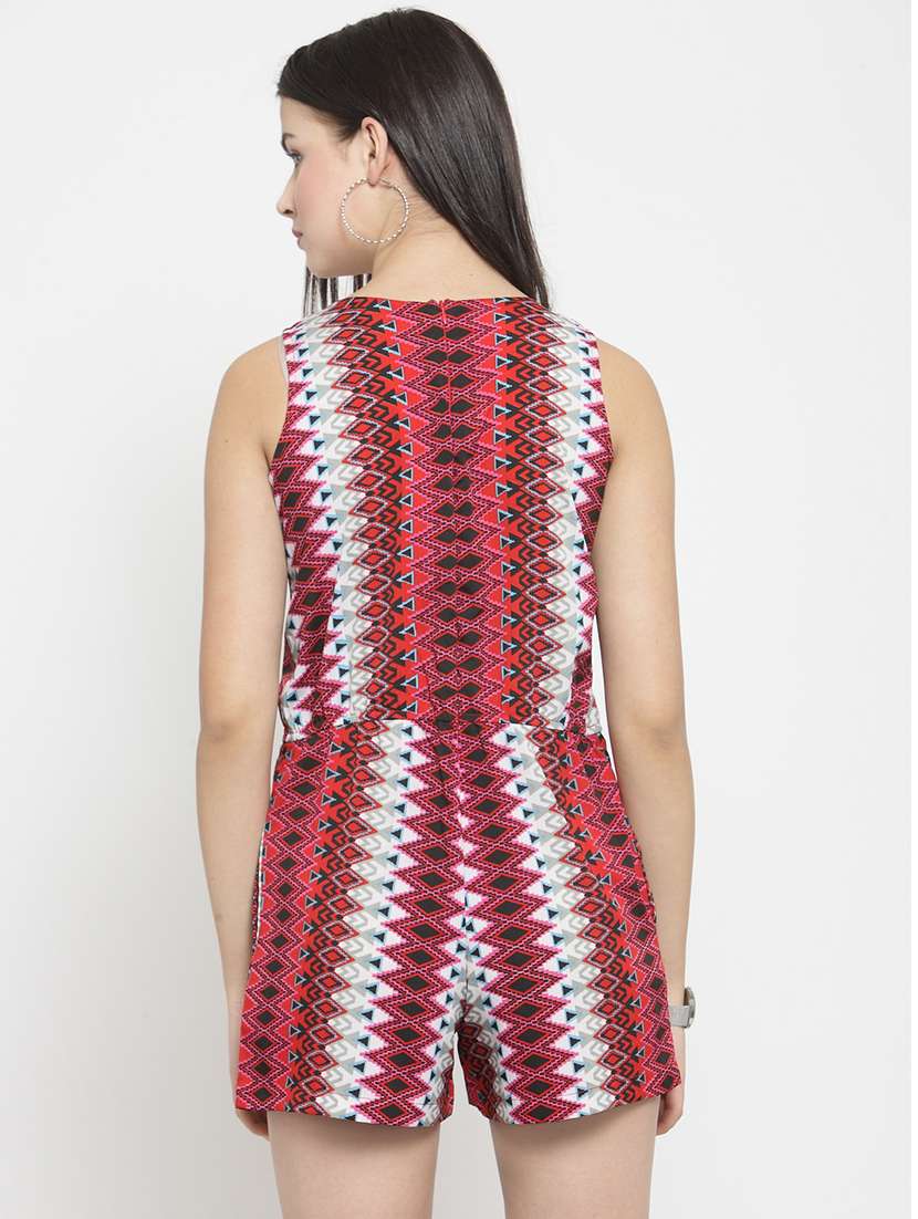 Buy online Aztec Drawstring Romper from 