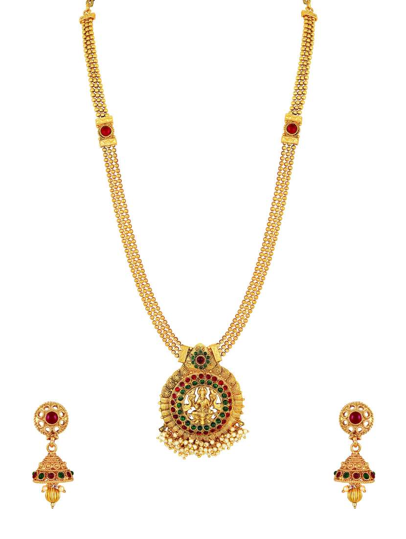 multi colored zinc  necklace