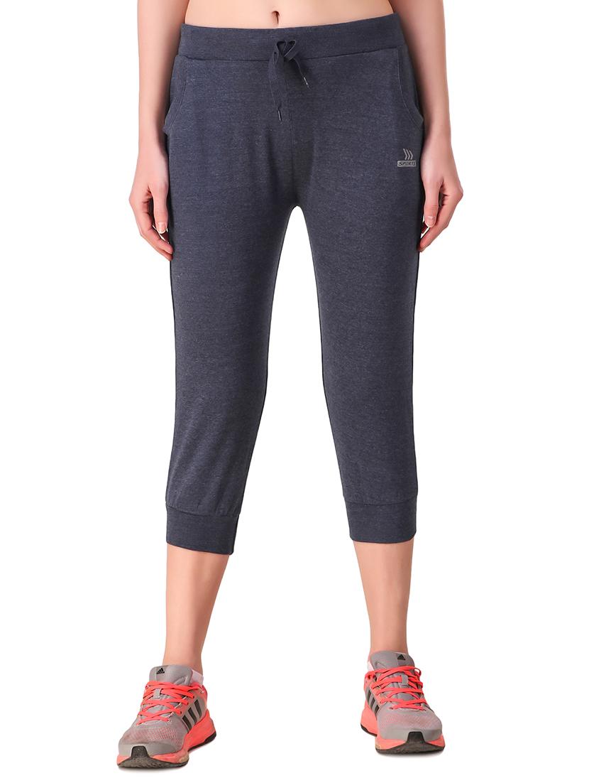 drawstring waist sports capri - 16078675 -  Zoom Image - 0