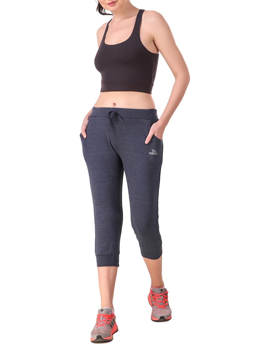 drawstring waist sports capri - 16078675 - Standard Image - 3