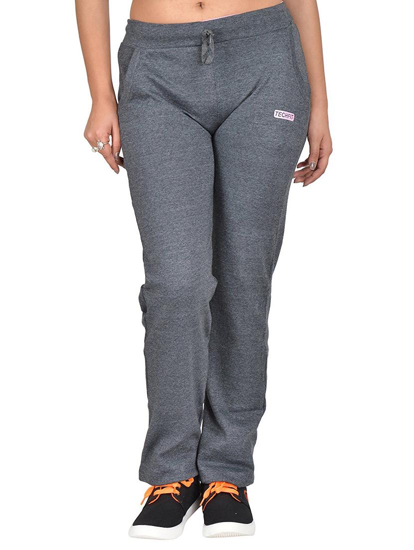 mid rise solid track pant  - 16078701 -  Zoom Image - 0