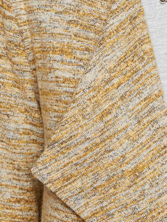 Buy online Side Slit Melange Shrug from Capes Shrugs for Women