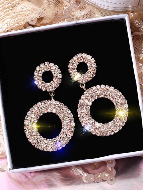 gold drop earring - 16091512 -  Standard Image - 0