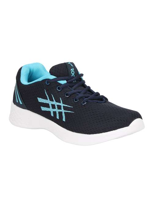 navy lace-up sports shoes - 16092028 -  Standard Image - 0