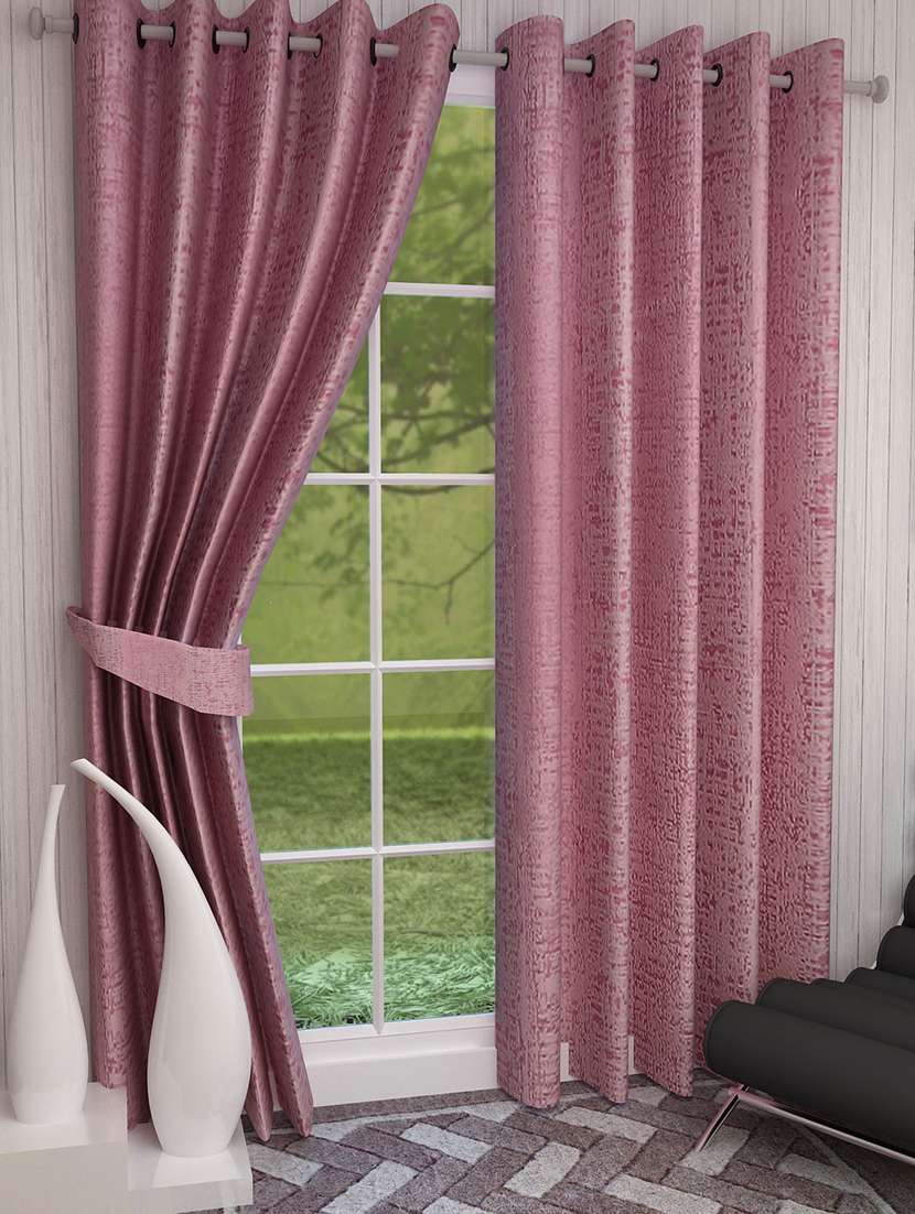 jacquard polyester window curtain, 7ft