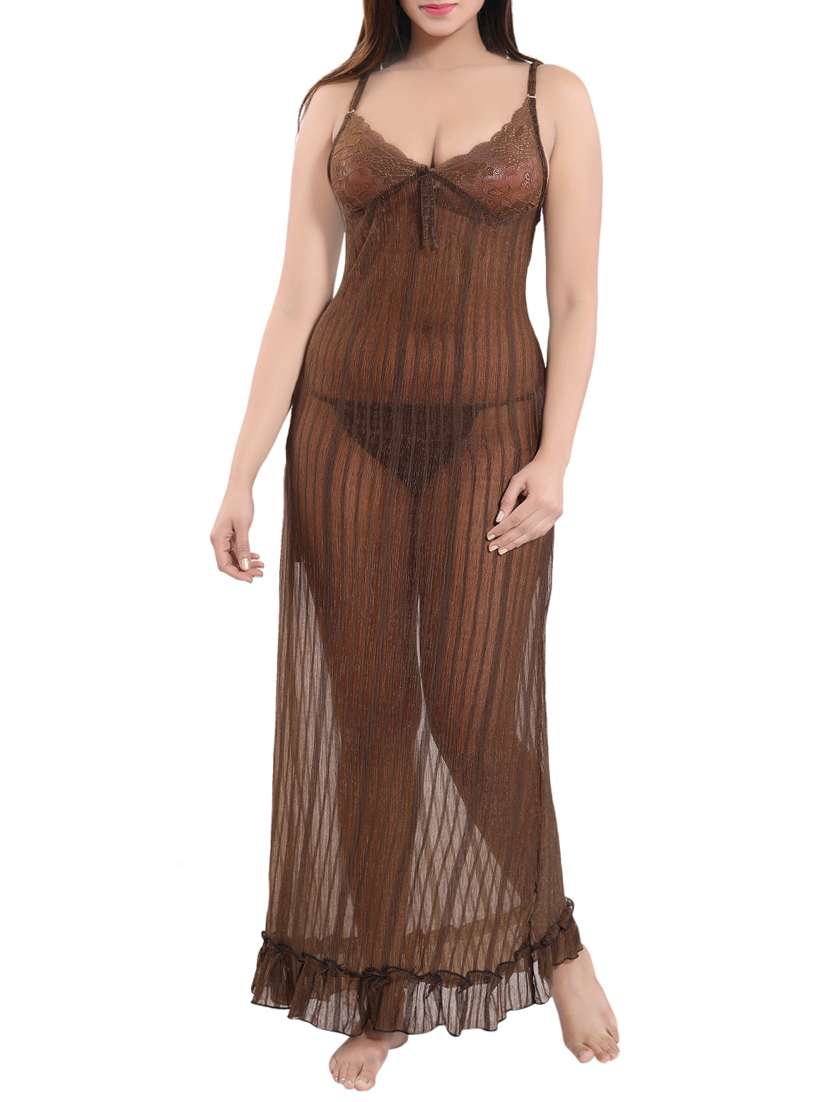 full net nighty dress