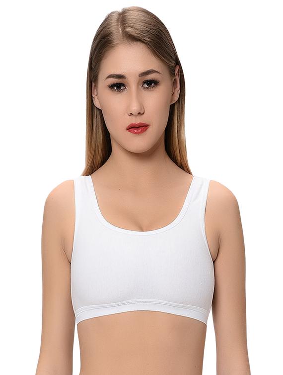 set of 2 solid sports bra - 16103775 - Standard Image - 3