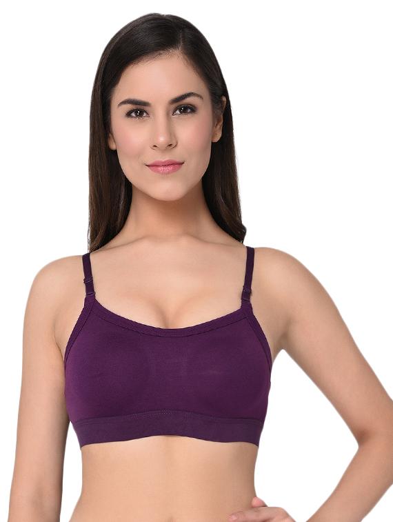set of 3 solid sports bras - 16103799 - Standard Image - 5