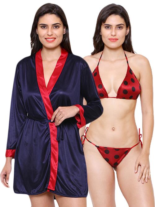 sleepwear robe and bikini set - 16104455 -  Standard Image - 0