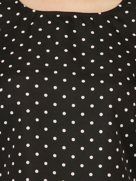women's blouson square neck top - 16106114 - Standard Image - 3