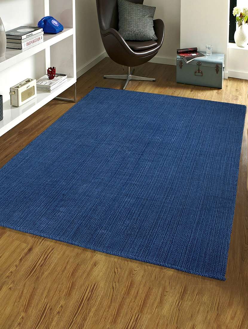 cotton multi purpose handloom rugs-140x200 cm - 16108780 -  Zoom Image - 0