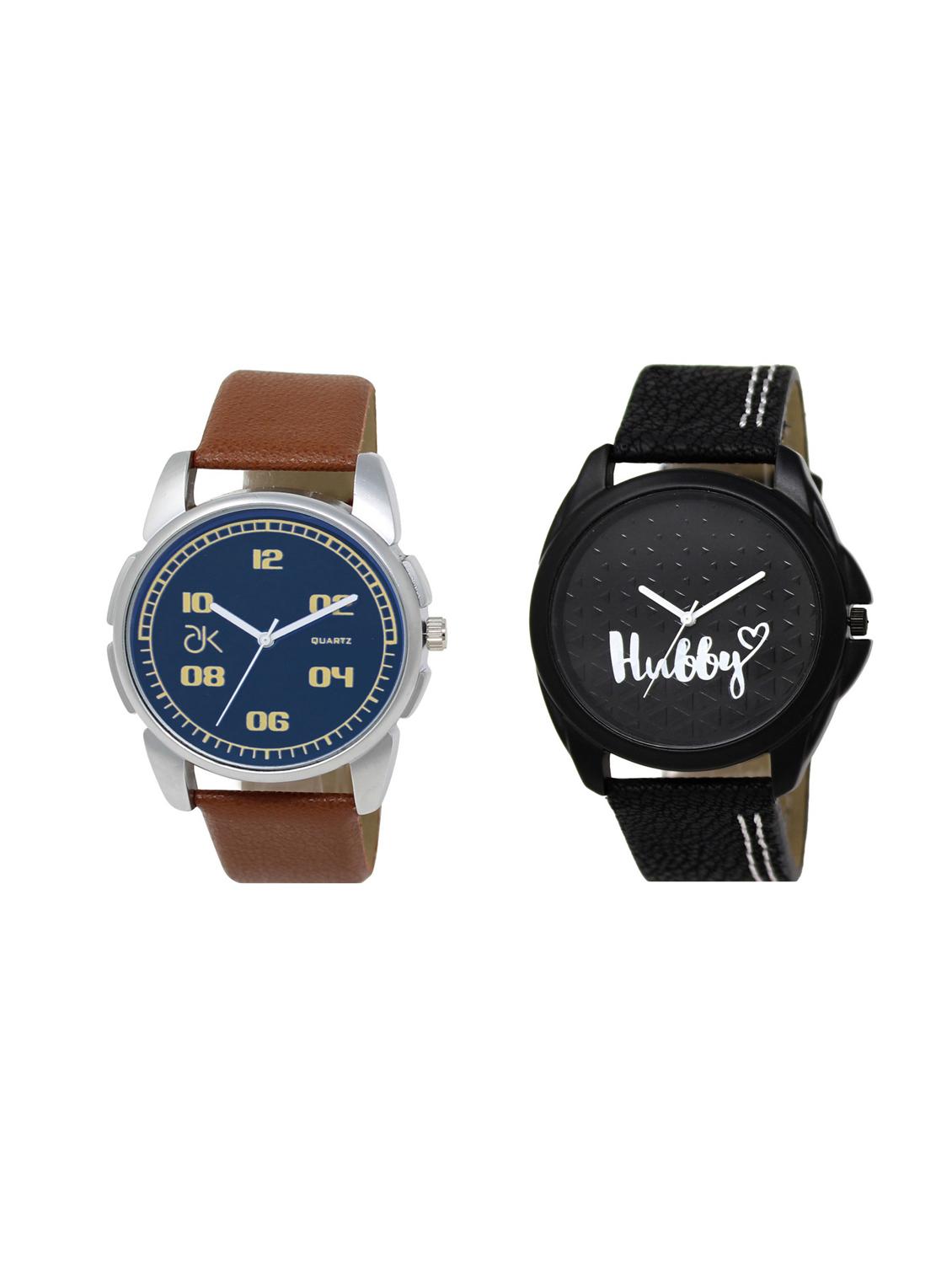 set of 2 analog watch combo - 16125501 -  Zoom Image - 0