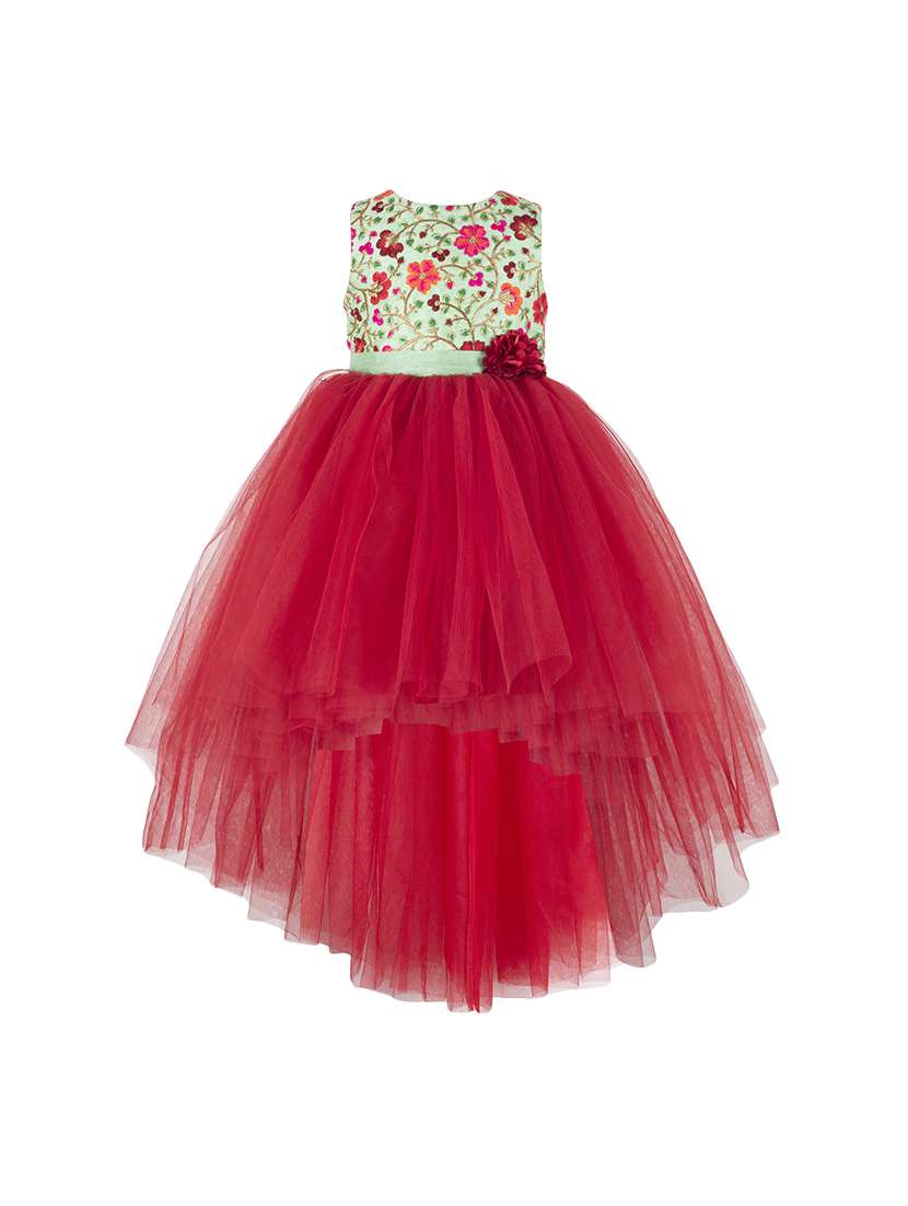 red net frock - 16130801 - Zoom Image - 0