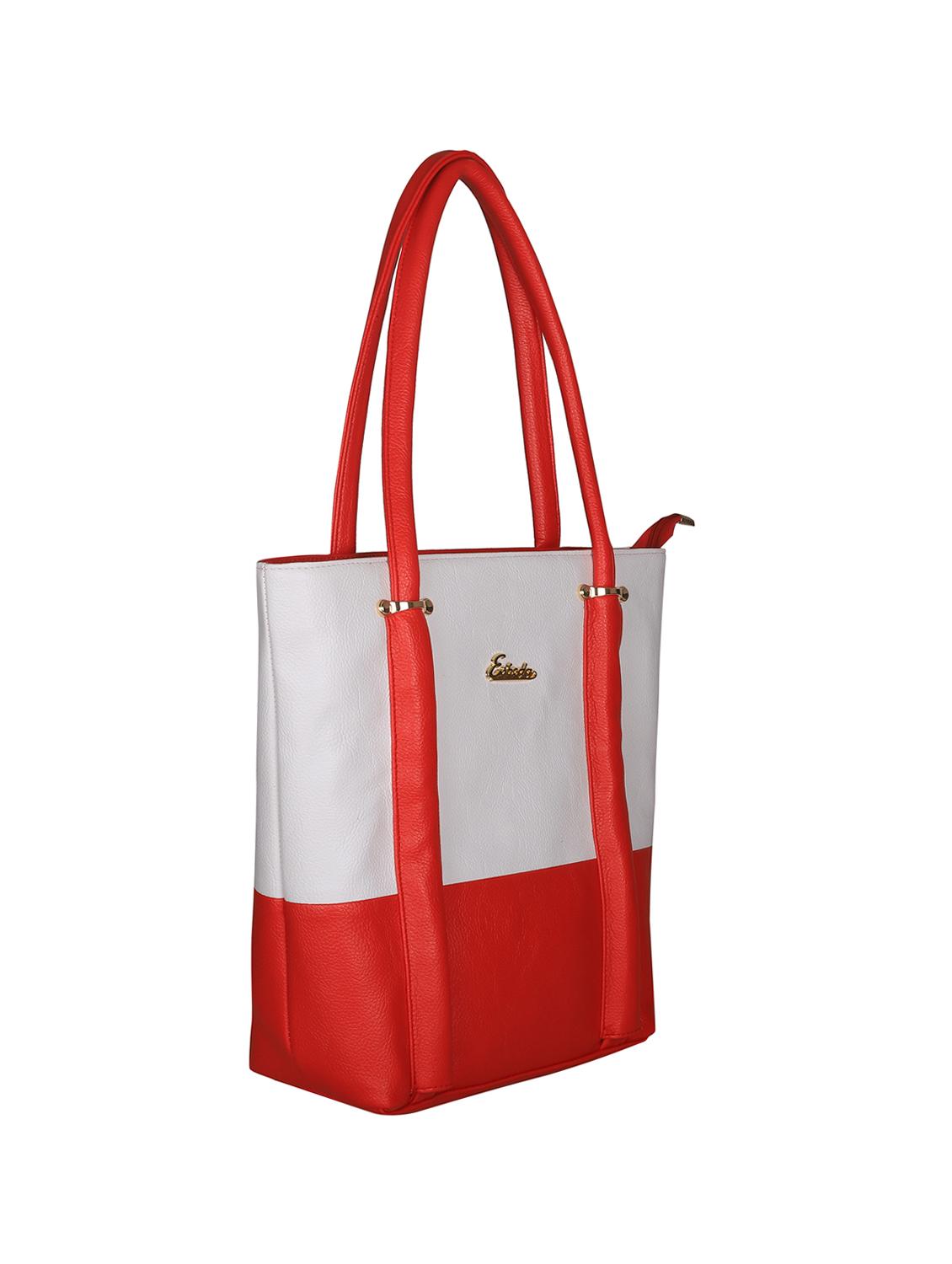 red leatherette (pu) regular handbag and sling bag combo - 16131463 - Standard Image - 3