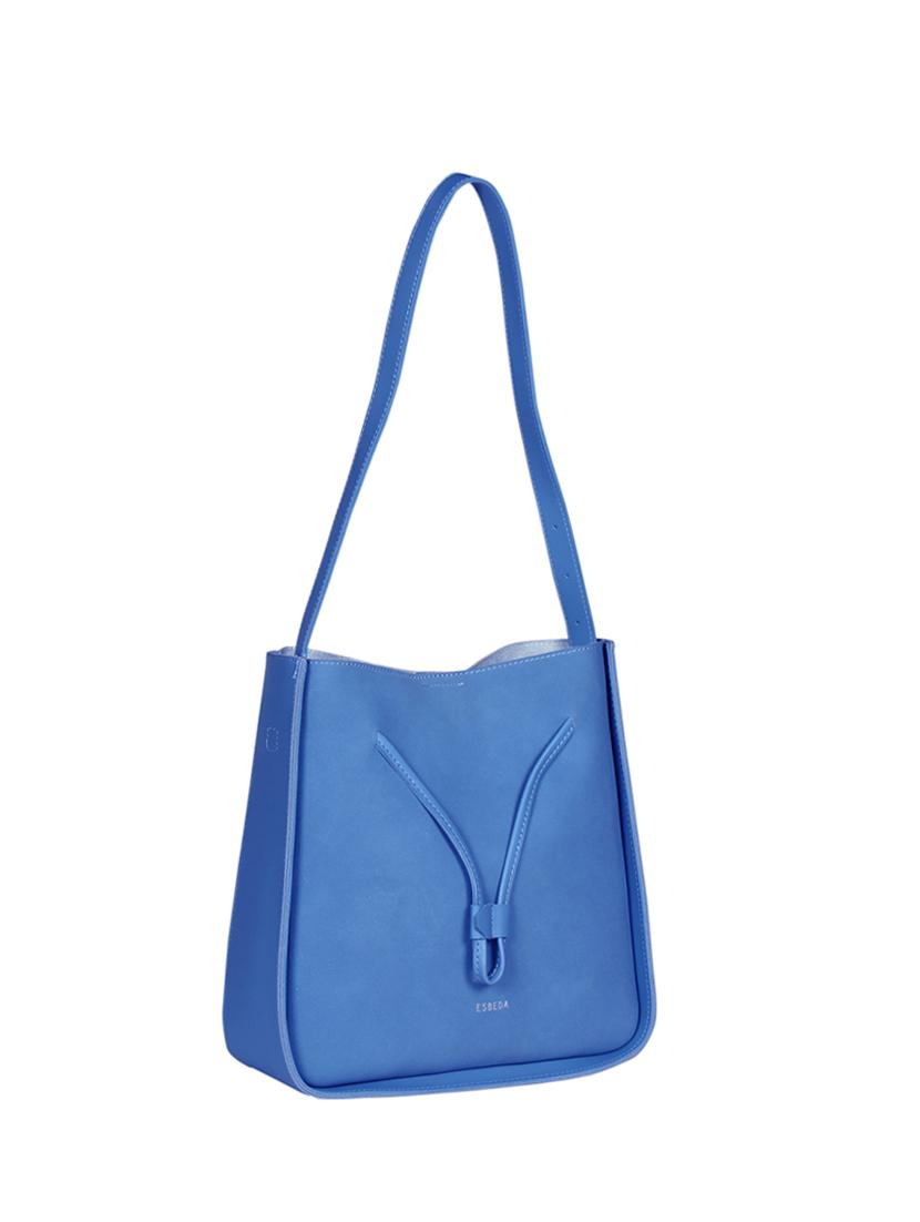 blue leatherette (pu) regular tote and sling bag combo - 16131504 - Standard Image - 3