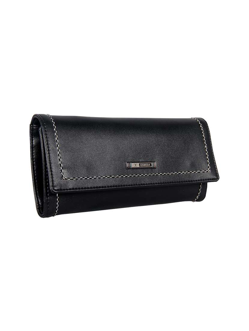 black leatherette (pu wallet - 16131703 -  Standard Image - 3