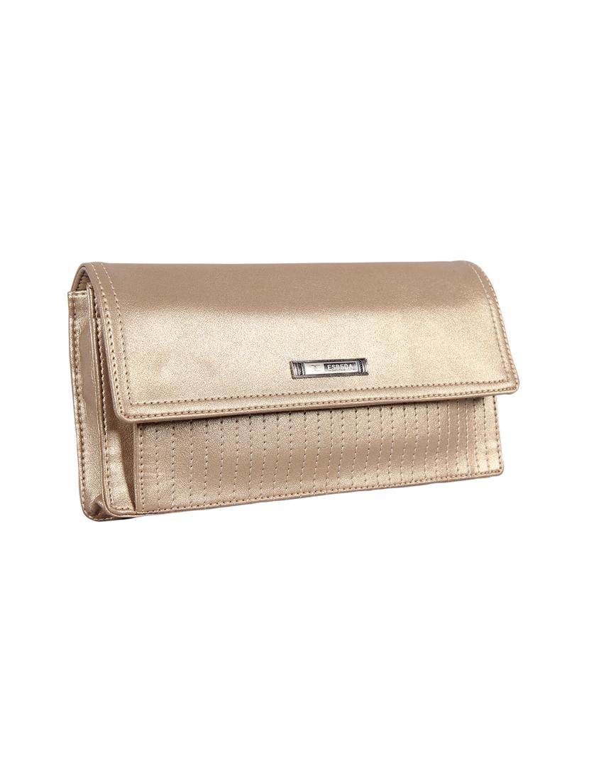 gold leatherette (pu wallet - 16131711 - Standard Image - 3