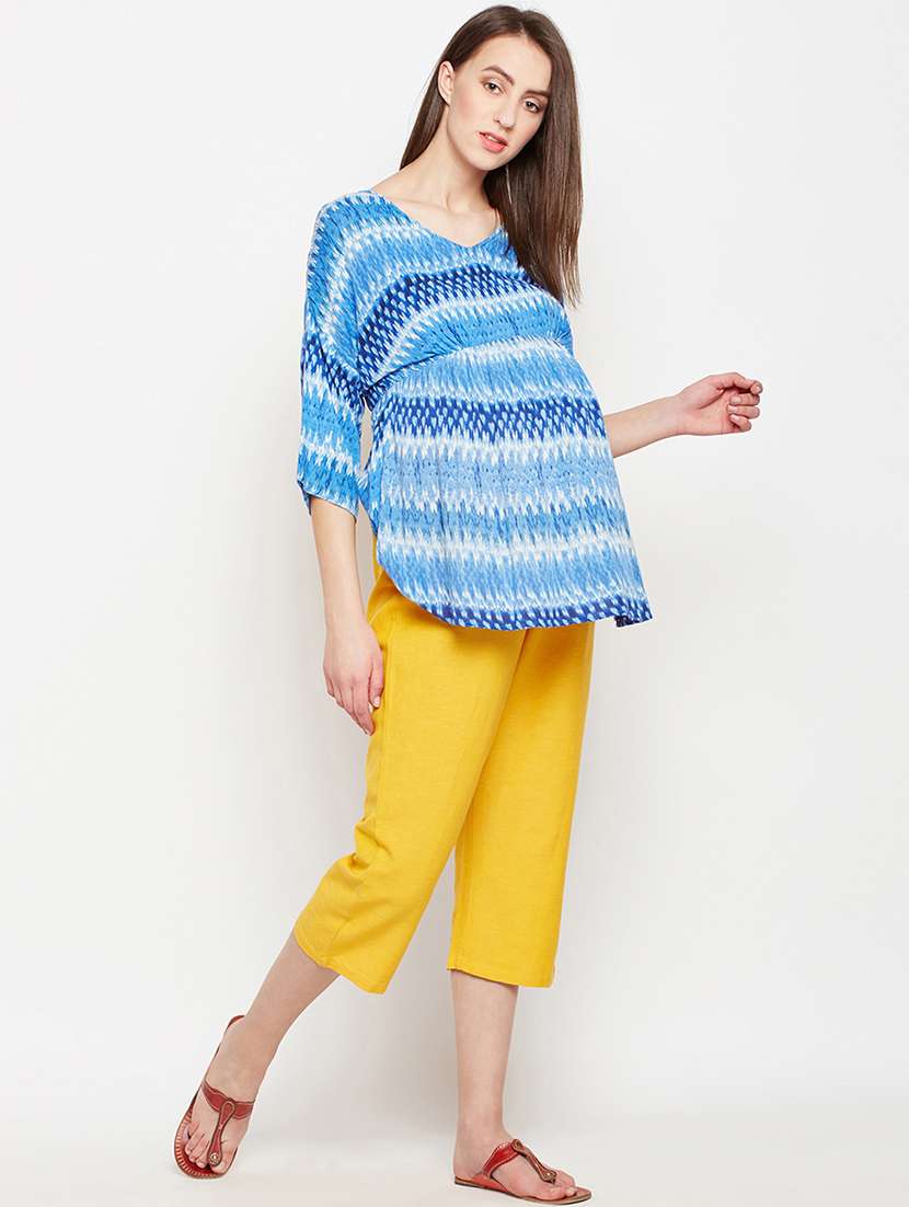 tie back maternity wear tunic - 16133695 - Standard Image - 3