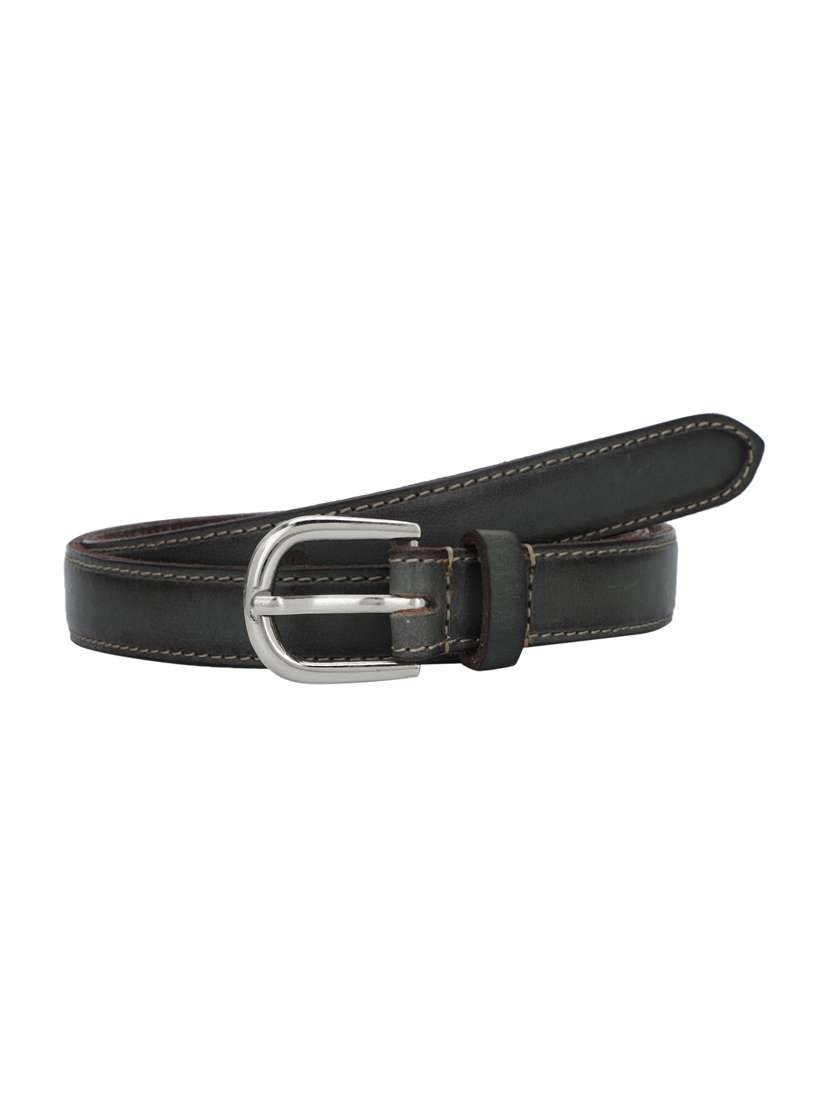 green leather belt - 16137506 - Zoom Image - 0