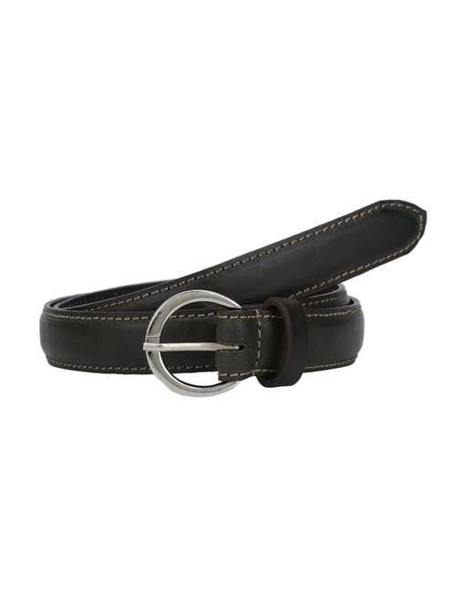 black leather  belt - 16137508 -  Standard Image - 0