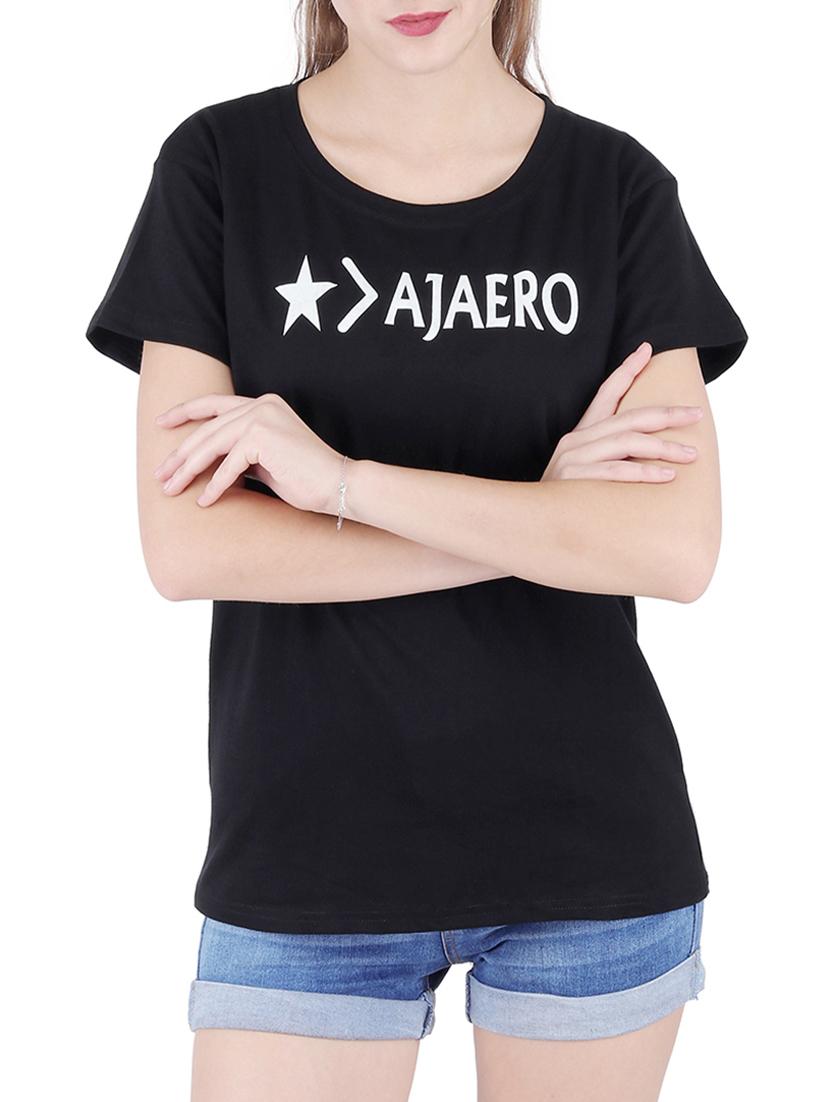 round neck graphic print tee - 16137983 - Zoom Image - 0