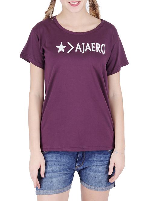 round neck graphic print tee - 16137984 - Standard Image - 0