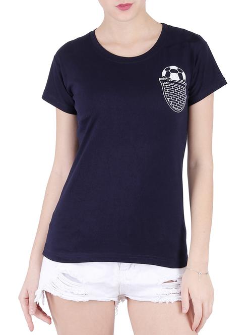 round neck graphic print tee - 16137994 -  Standard Image - 0