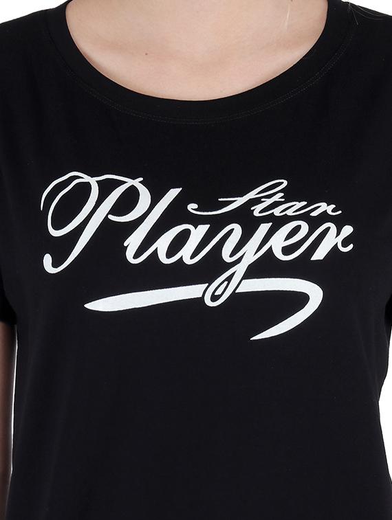 round neck graphic print tee - 16138006 - Standard Image - 3