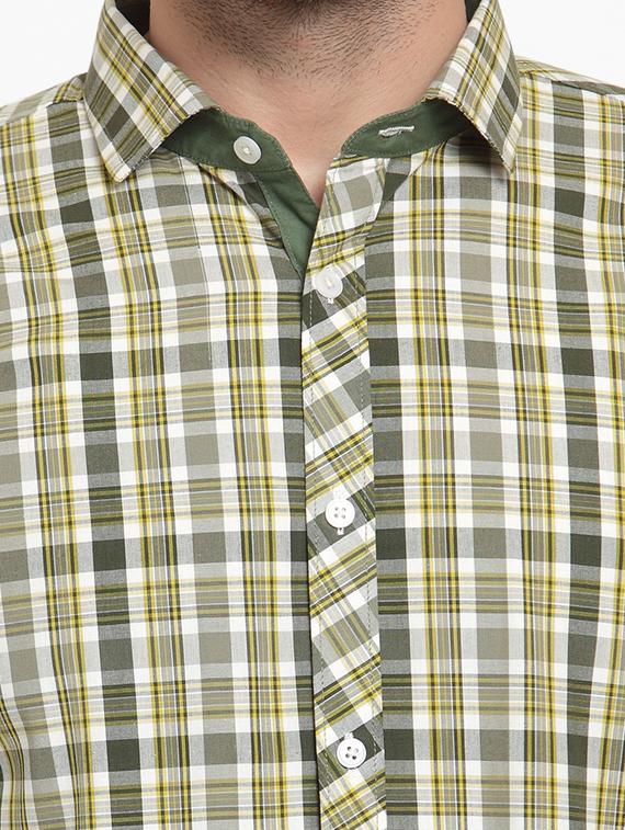 multicolor checkered casual shirt - 16138919 - Standard Image - 3