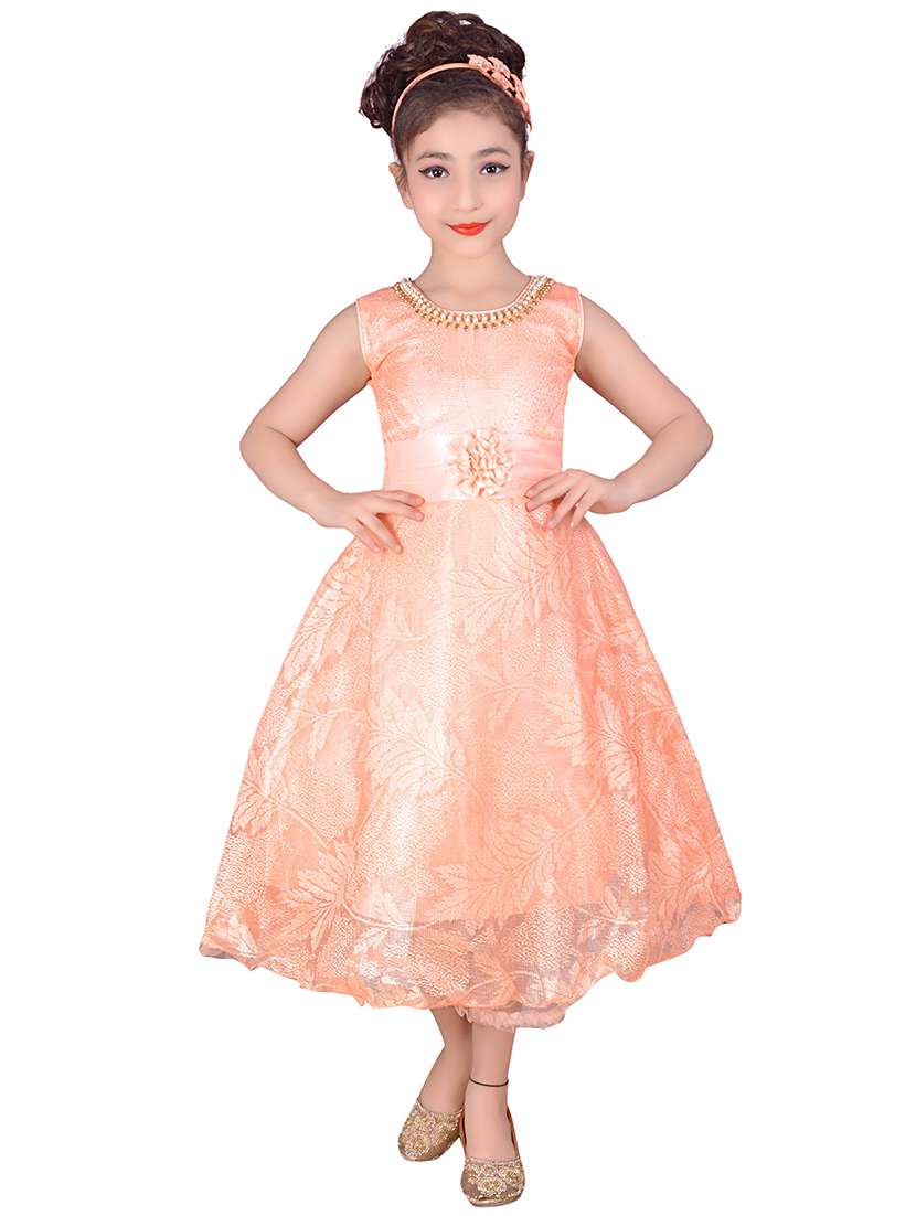 pink net frock