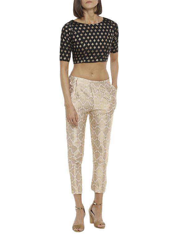 self-design straight pant - 16157569 - Standard Image - 3