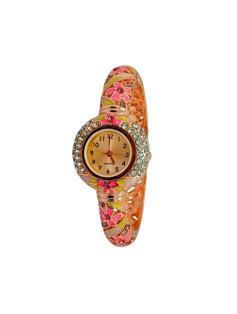 round dial analog watch  jm457c