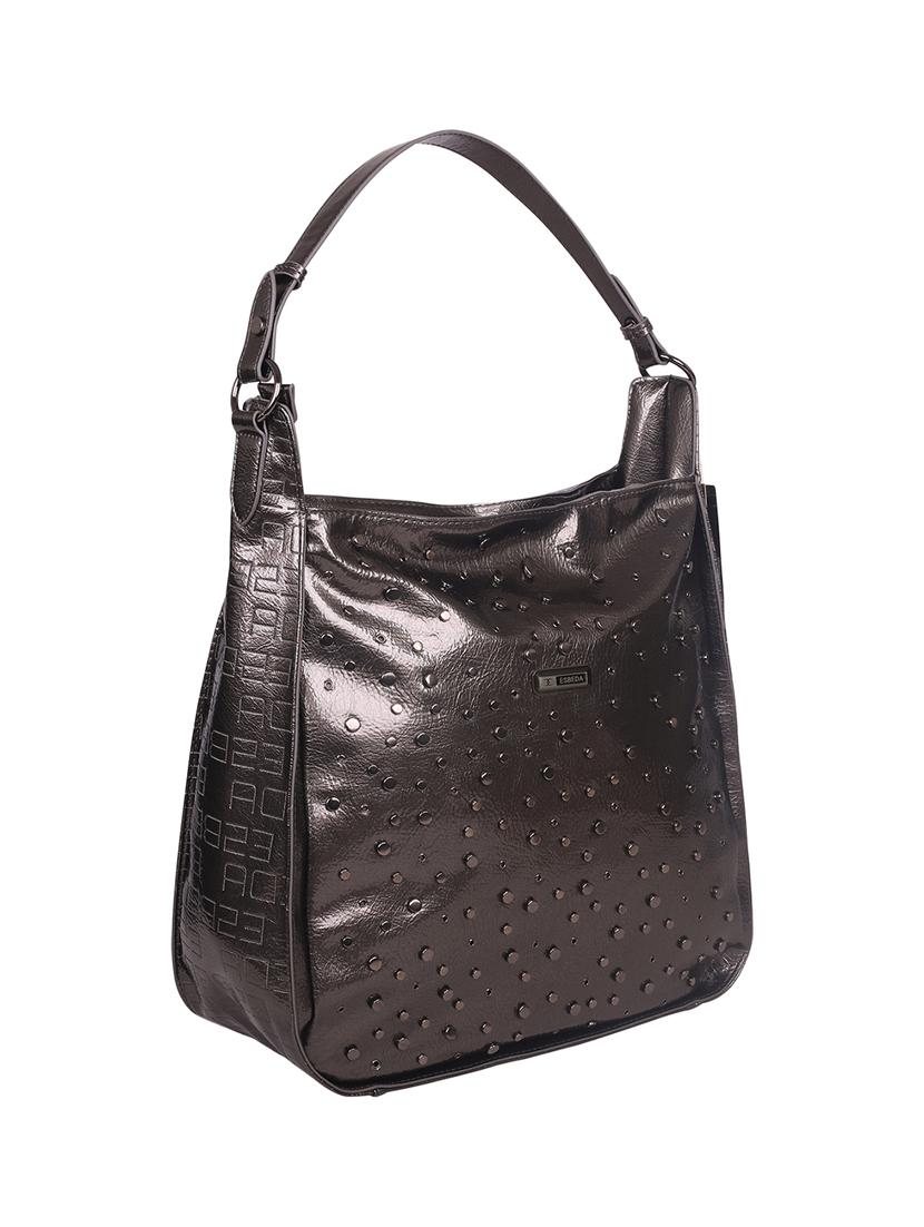 brown leatherette (pu) regular tote - 16168385 - Standard Image - 3